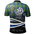 Johnston Ancient Polo Shirts Tartan Crest Scotland Lion A30