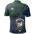 Lockhart Modern Polo Shirts Tartan Crest A30
