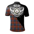 Fraser Ancient Clan Military Logo Polo Shirt K23