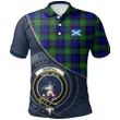 Sempill Modern Polo Shirts Tartan Crest A30