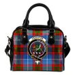 Crichton District Tartan Clan Shoulder Handbag A9
