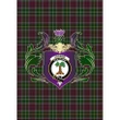 Crosbie Clan Garden Flag Royal Thistle Of Clan Badge K23
