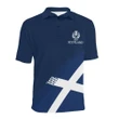 Crosbie Lion Tartan Polo Shirts HJ4