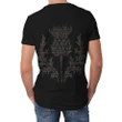 Crosbie Tartan Clan Crest Lion & Thistle T-Shirt K6
