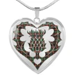 Cumming Hunting Ancient Tartan Luxury Necklace Luckenbooth Thistle TH8