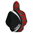 Cumming Modern Tartan Circle Hoodie HJ4