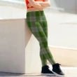 Cunningham Dress Green Dancers Tartan Leggings| Over 500 Tartans | Special Custom Design
