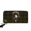 Cunningham Hunting Modern Crest Tartan Zipper Wallet™
