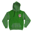 Currie Clans Tartan All Over Hoodie - Sleeve Color - Bn