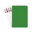 Currie or Curry Tartan Playing Cards TH8