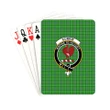 Currie Tartan Clan Badge Playing Card TH8