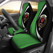 Currie Tartan Clan Crest Car Seat Cover - Circle Style HJ4