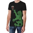 Currie Tartan Clan Crest Lion & Thistle T-Shirt K6