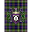 Dalrymple Clan Garden Flag Royal Thistle Of Clan Badge K23