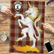 Davidson Dress Dancers Clan Crest Tartan Unicorn Scotland Jigsaw Puzzle K32