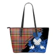 Drummond of Strathallan Leather Tote Bag Small A9