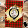 Dunbar Modern Clan Crest Tartan Jigsaw Puzzle Gold K32