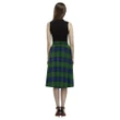 Dundas Modern Tartan Aoede Crepe Skirt K7