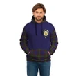 Durie Clans Tartan All Over Hoodie - Sleeve Color - Bn