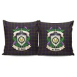 Durie Crest Tartan Pillow Cover Thistle (Set of two) A91