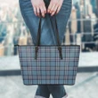 Earl of St Andrews Tartan Leather Tote Bag (Large) A9