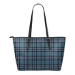 Earl of St Andrews Tartan Leather Tote Bag (Small) A9