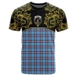 Elliot Ancient Tartan Clan Crest T-Shirt - Empire I - HJT4