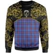 Elliot Modern Tartan Clan Crest Sweatshirt - Empire I - HJT4