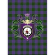 Elphinstone Clan Garden Flag Royal Thistle Of Clan Badge K23