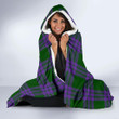 Elphinstone Clans Tartan Hooded Blanket - BN