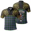 Elphinstone Tartan Clan Crest Polo Shirt - Empire I - HJT4