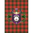 Erskine Modern Clan Garden Flag Royal Thistle Of Clan Badge K23