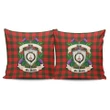 Erskine Modern Crest Tartan Pillow Cover Thistle (Set of two) A91
