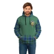 Falconer Clans Tartan All Over Hoodie - Sleeve Color - Bn