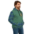 Falconer Clans Tartan All Over Hoodie - Sleeve Color - Bn