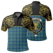 Falconer Tartan Clan Crest Polo Shirt - Empire I - HJT4