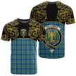 Falconer Tartan Clan Crest T-Shirt - Empire I - HJT4
