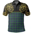 Farquharson Ancient Tartan Clan Crest Polo Shirt - Empire I - HJT4