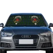 Farquharson Modern Clan Crest Tartan Scotland Car Sun Shade 2pcs K7