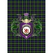 Farquharson Modern Clan Garden Flag Royal Thistle Of Clan Badge K23