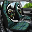FERGUSON ANCIENT Tartan Clan Crest Car Seat Cover - Circle Style HJ4