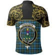 Fergusson Ancient Tartan Clan Crest Polo Shirt - Empire I - HJT4