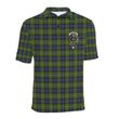 Fergusson Modern Tartan Clan Badge Polo Shirt HJ4