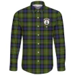 Fergusson Modern Tartan Clan Long Sleeve Button Shirt A91