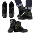 Fergusson Modern Tartan Leather Boots Lion And Thistle TH8