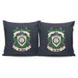 Fletcher Modern Crest Tartan Pillow Cover Thistle (Set of two) A91