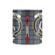 Fletcher Modern Tartan Mug Classic Insulated - Clan Badge K7