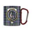 Fletcher Modern Tartan Mug Classic Insulated - Clan Badge K7