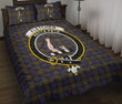 Fletcher of Dunans Tartan Quilt Bed Set Clan Badge K7