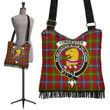 Forrester Tartan Clan Badge Boho Handbag K7